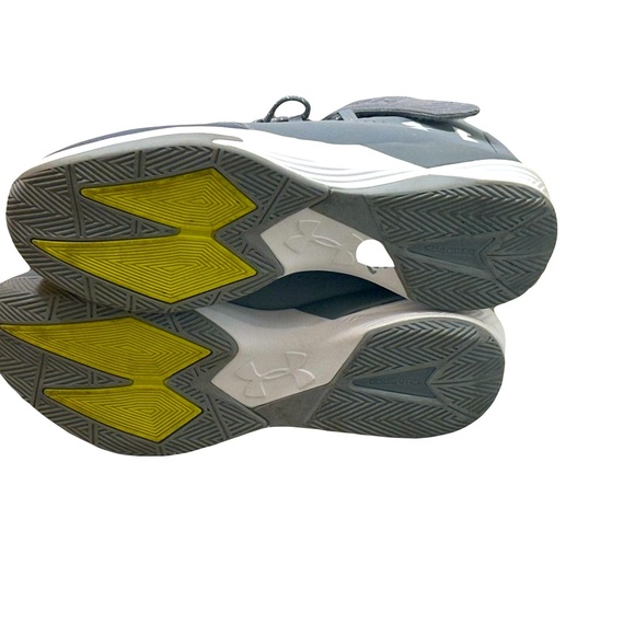 Under Armour Get B Zee Steel Gray Basketball Sneakers Size 14 Shoes - Picture 7 of 8